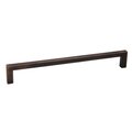 Crown 9" Modern Square Cabinet Pull with 8-4/5" Center to Center Oil Rubbed Bronze Finish CHP8730010B